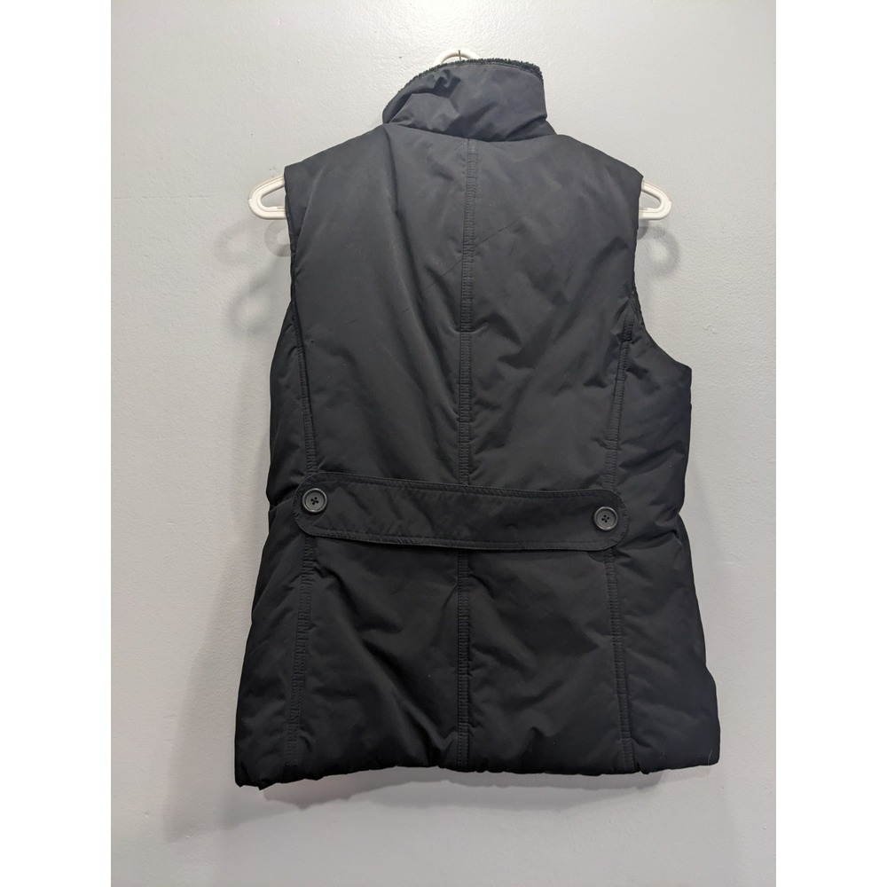 BANANA REPUBLIC Vest Jacket Coat Women‎ S Fleece Collar Classic Preppy Outdoor - Picture 6 of 15